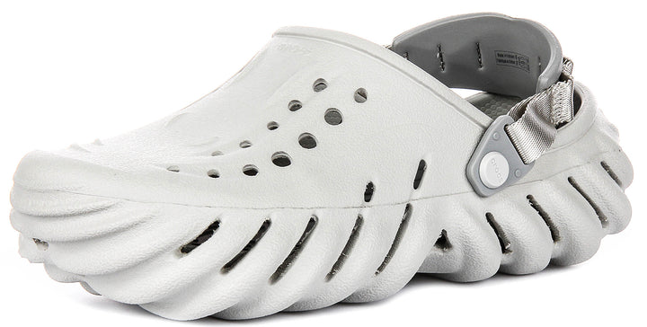 Crocs Echo Clog In Light Grey