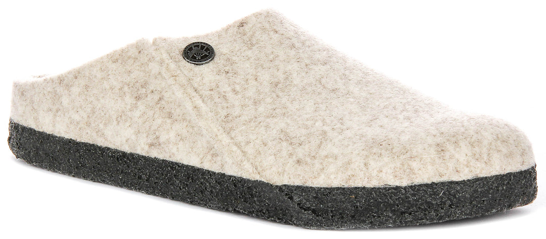 Birkenstock Zermatt Rivet In Light Grey | Regular Fit