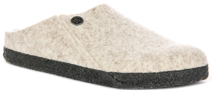 Birkenstock Zermatt Rivet In Light Grey | Regular Fit