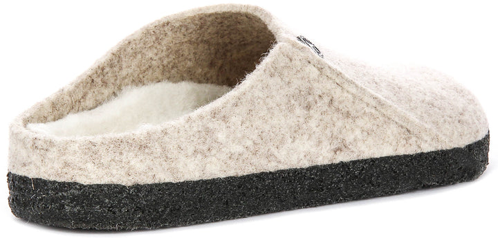 Birkenstock Zermatt Rivet In Light Grey | Regular Fit