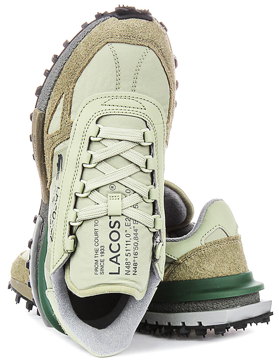 Lacoste Elite Active In Light Grey For Men