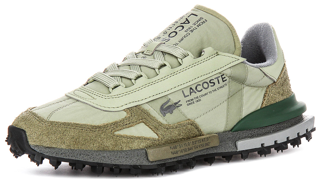 Lacoste Elite Active In Light Grey For Men