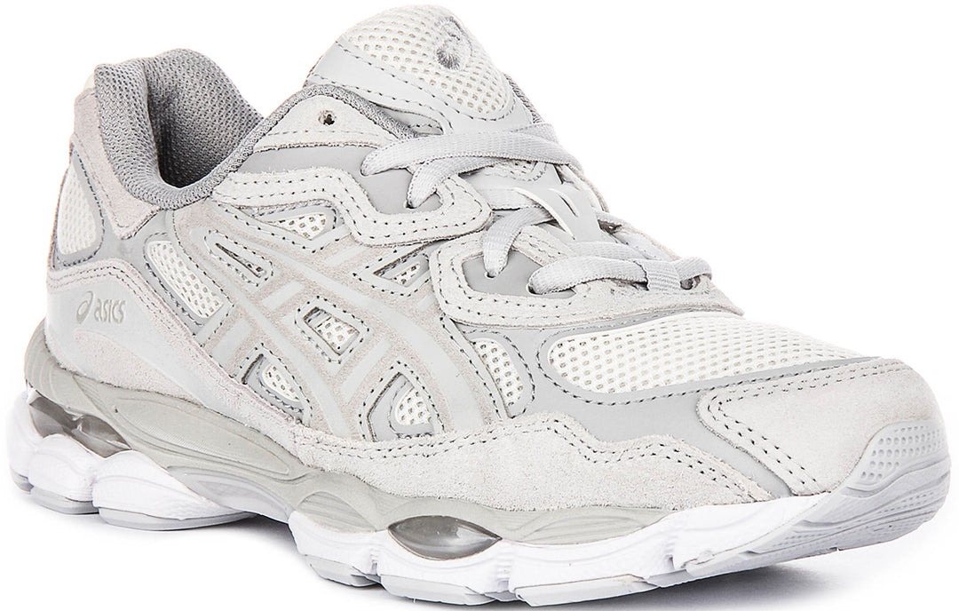 Asics Gel NYC In Light Grey For Womens
