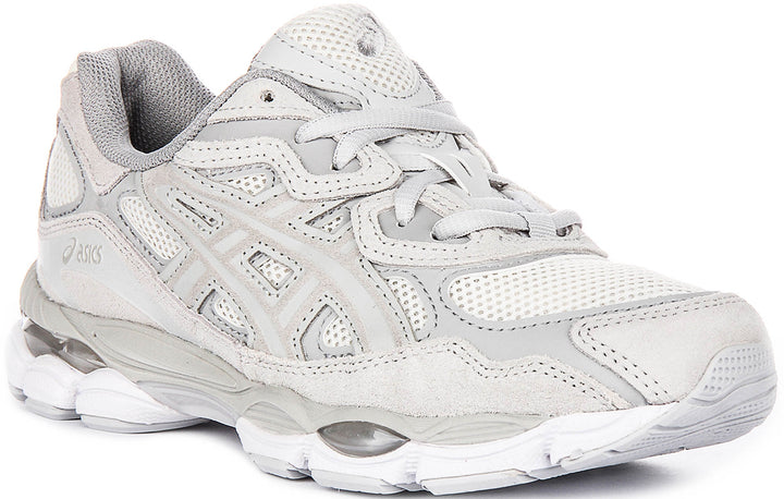 Asics Gel NYC In Light Grey For Womens