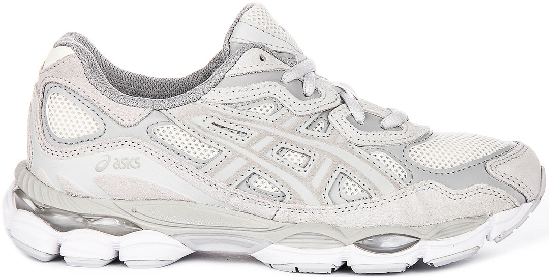 Asics Gel NYC In Light Grey For Womens