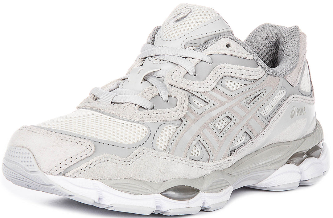 Asics Gel NYC In Light Grey For Womens