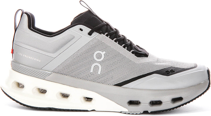 On Running Cloudnova X In Light Grey For Men