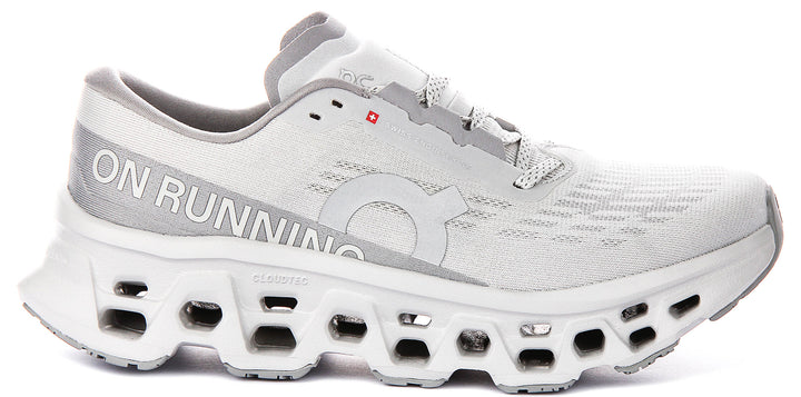 On Running Cloudmonster 3 In Light Grey For Men