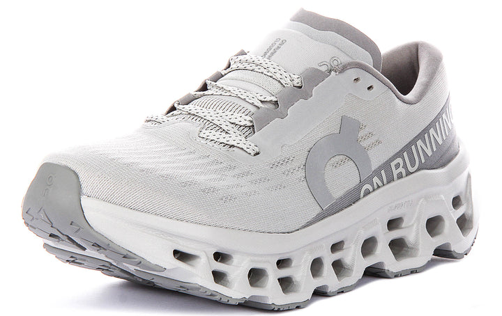 On Running Cloudmonster 3 In Light Grey For Men