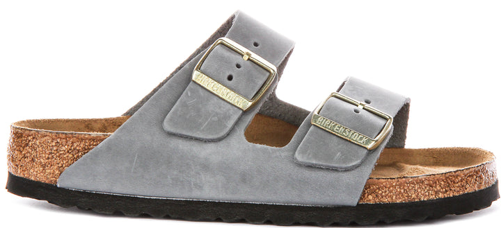 Birkenstock Arizona Bs In Light Grey For Unisex