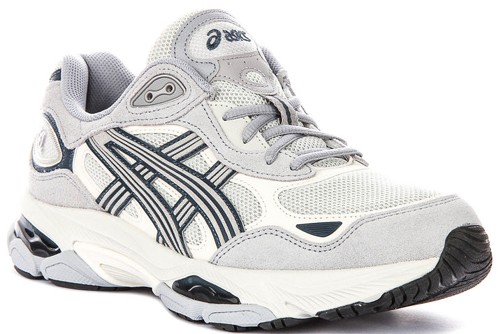 Asics Gel NYC 2.0 In Light Grey For Men