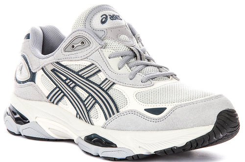 Asics Gel NYC 2.0 In Light Grey For Men