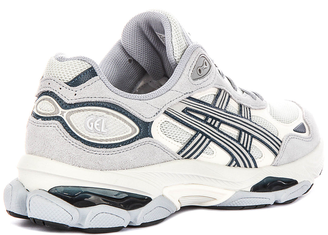 Asics Gel NYC 2.0 In Light Grey For Men