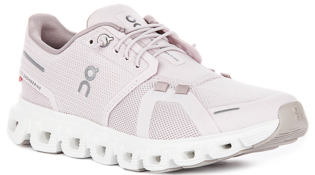 On Running Cloud 6 In Light Pink For Women