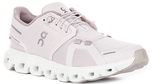 On Running Cloud 6 In Light Pink For Women