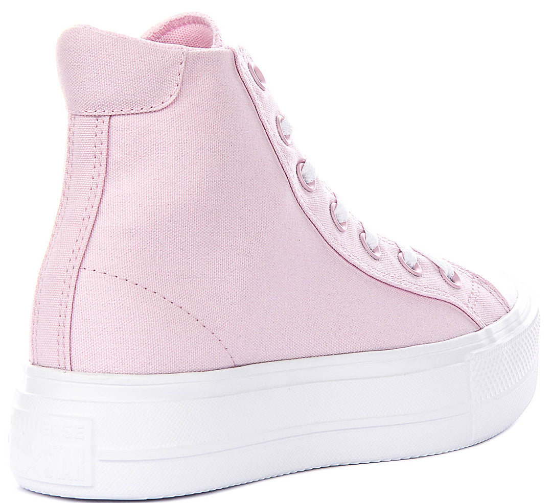 Converse Chuck Taylor A19322C All Star Day One Platform Hi In Light Pink
