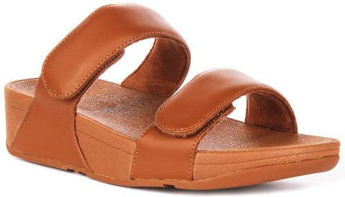 Fitflop Lulu Adjustable In Light Tan For Women