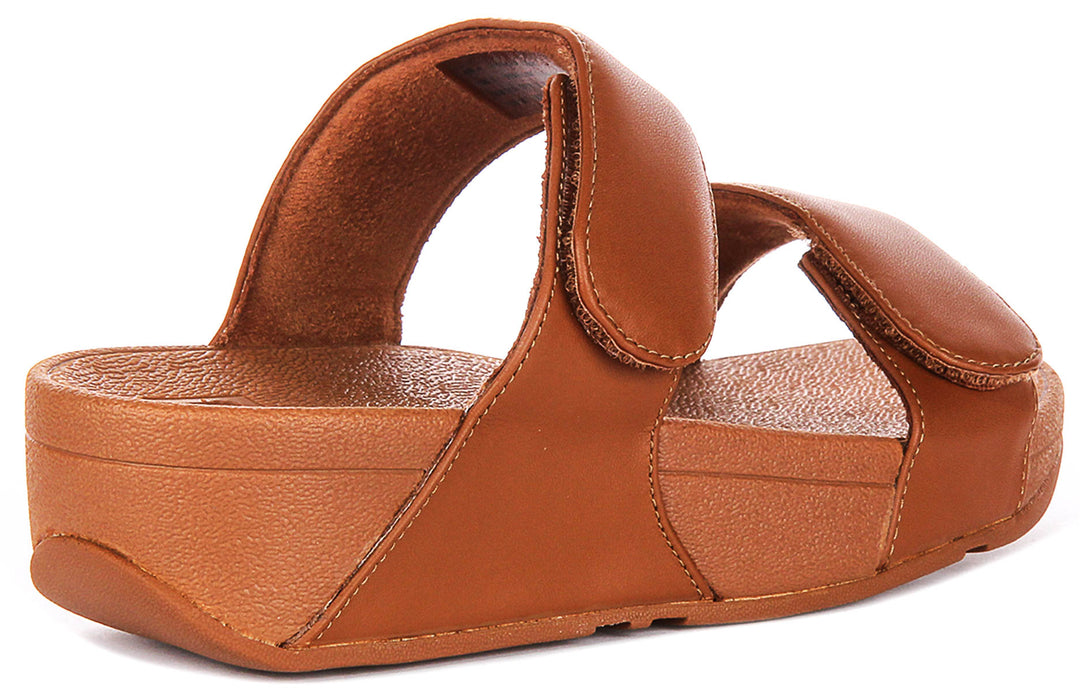 Fitflop Lulu Adjustable In Light Tan For Women
