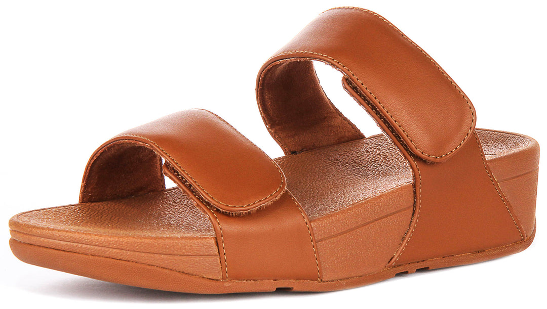 Fitflop Lulu Adjustable In Light Tan For Women