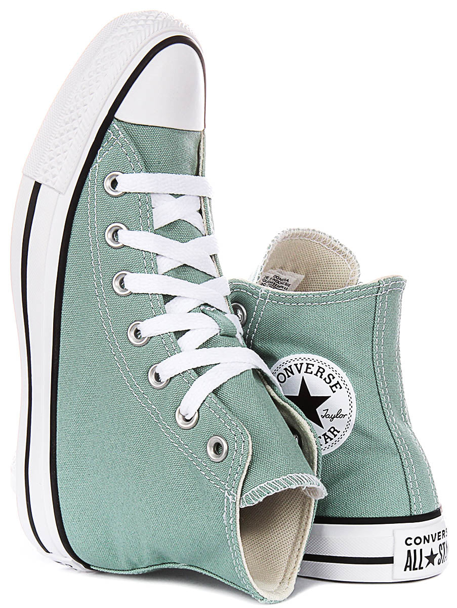 Converse Backcolor Converse A06563C Seasonal Color In Light Green | Converse Trainers ...