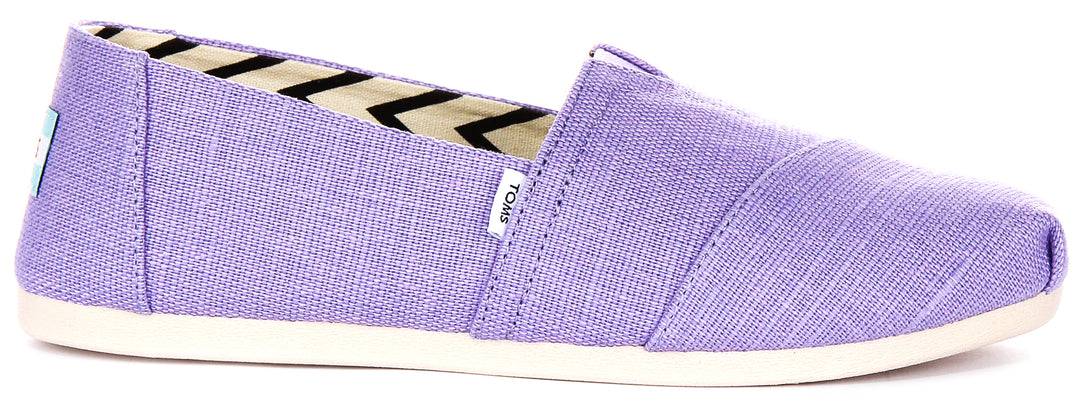 Toms Alpargata Heritage In Lilac For Women