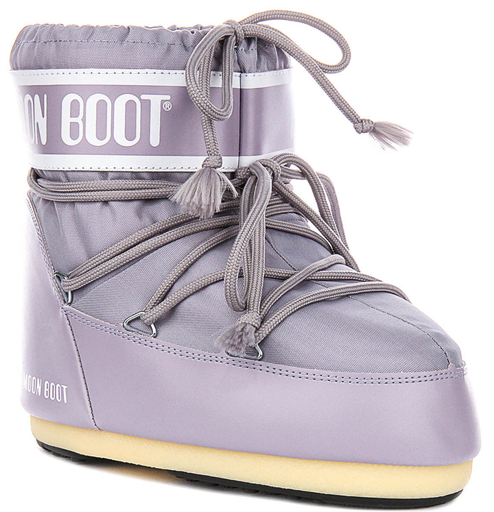 Moon Boot Icon Nylon In Lilac For Women
