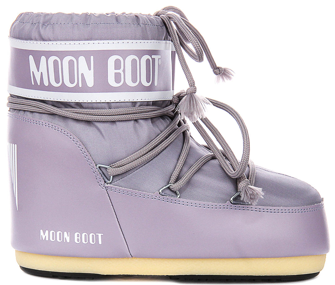 Moon Boot Icon Nylon In Lilac For Women