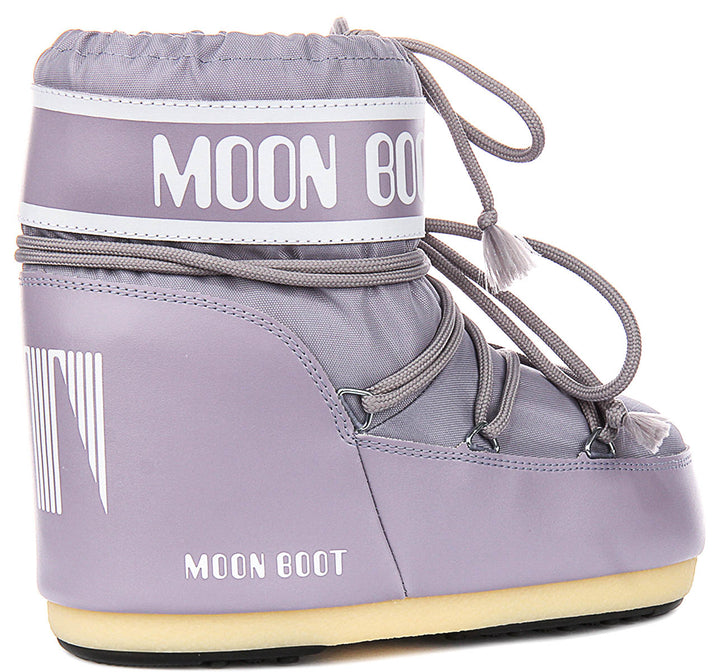 Moon Boot Icon Nylon In Lilac For Women