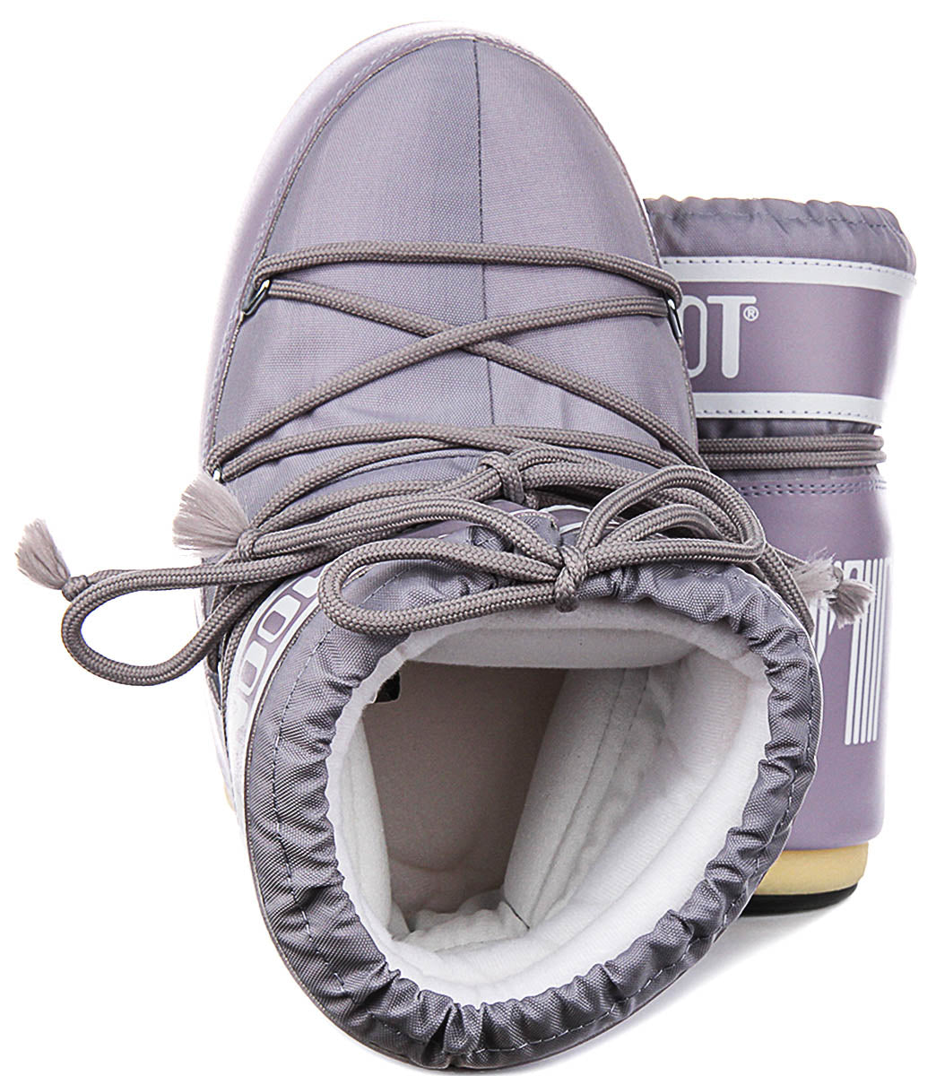 Moon Boot Icon Nylon In Lilac For Women