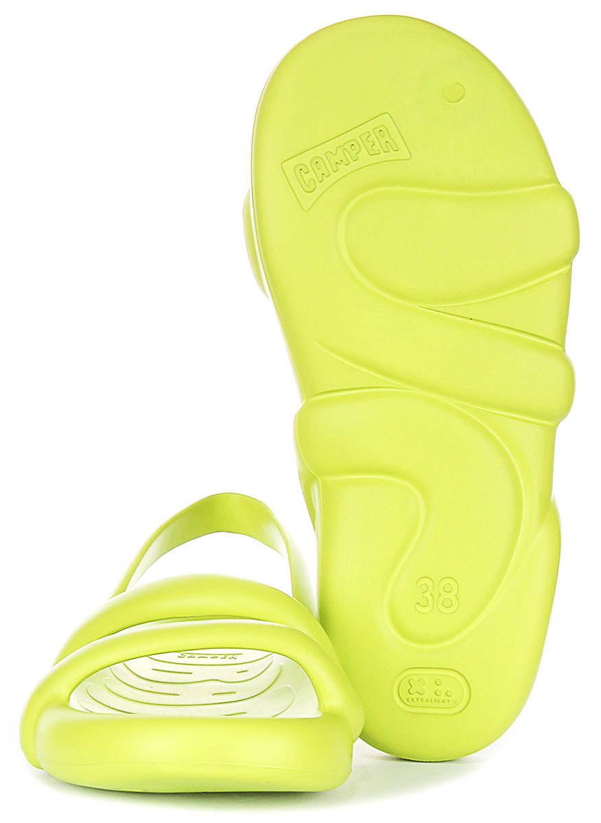 Camper Kobarah Flat W In Lime For Women