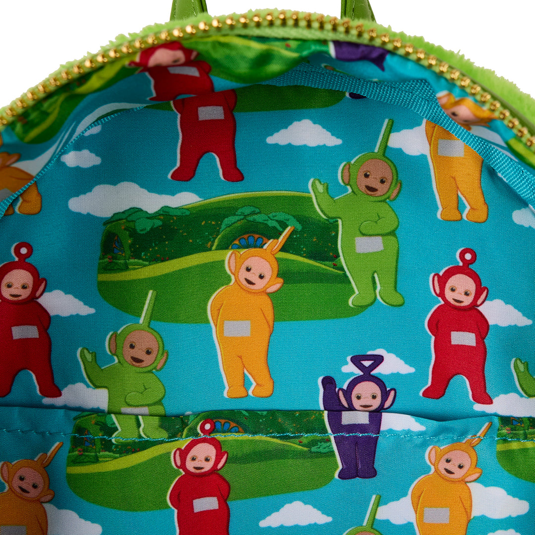 Loungefly Teletubbies Dipsy Mini Backpack In Lime