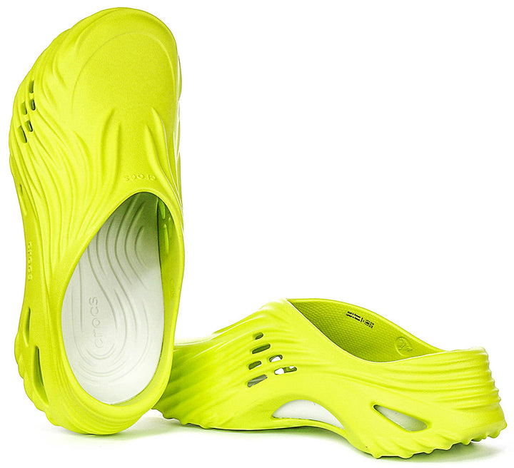 Crocs Echo Wave In Lime For Men