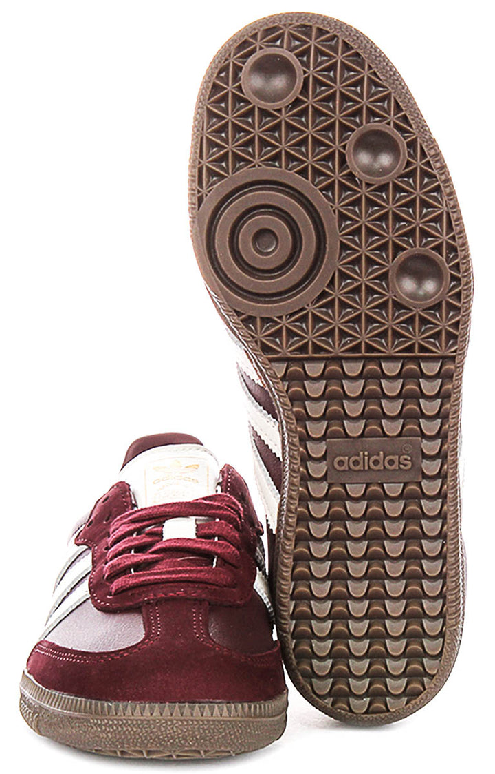 Adidas Samba Og W In Maroon For Women
