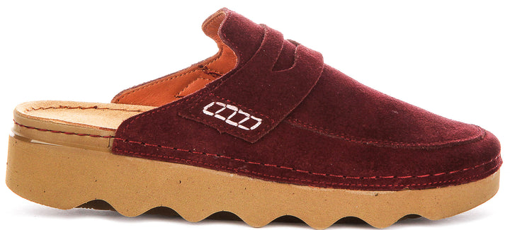 Justinreess England Gia In Maroon For Women