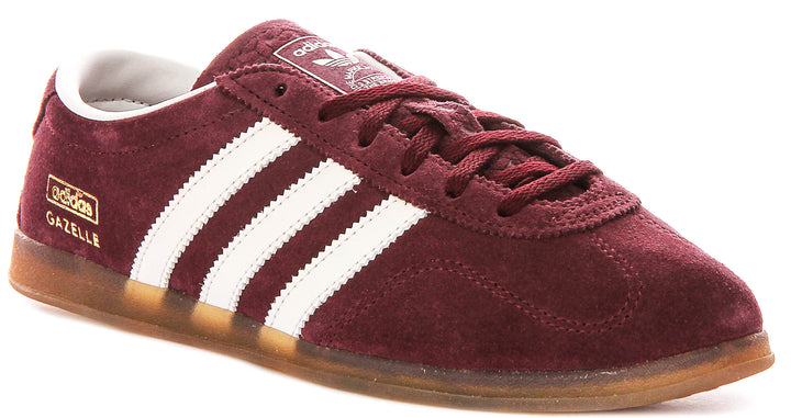 Adidas Gazelle Lo Prow In Maroon For Women