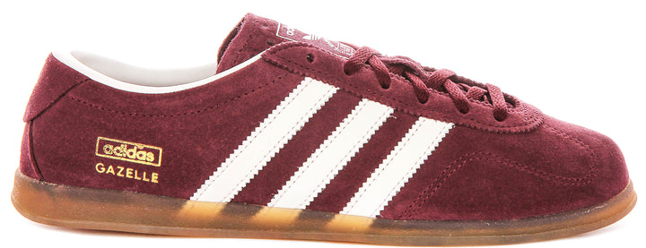 Adidas Gazelle Lo Prow In Maroon For Women