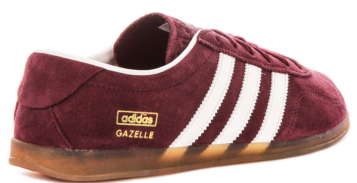 Adidas Gazelle Lo Prow In Maroon For Women
