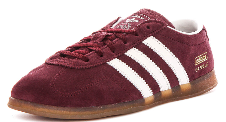 Adidas Gazelle Lo Prow In Maroon For Women