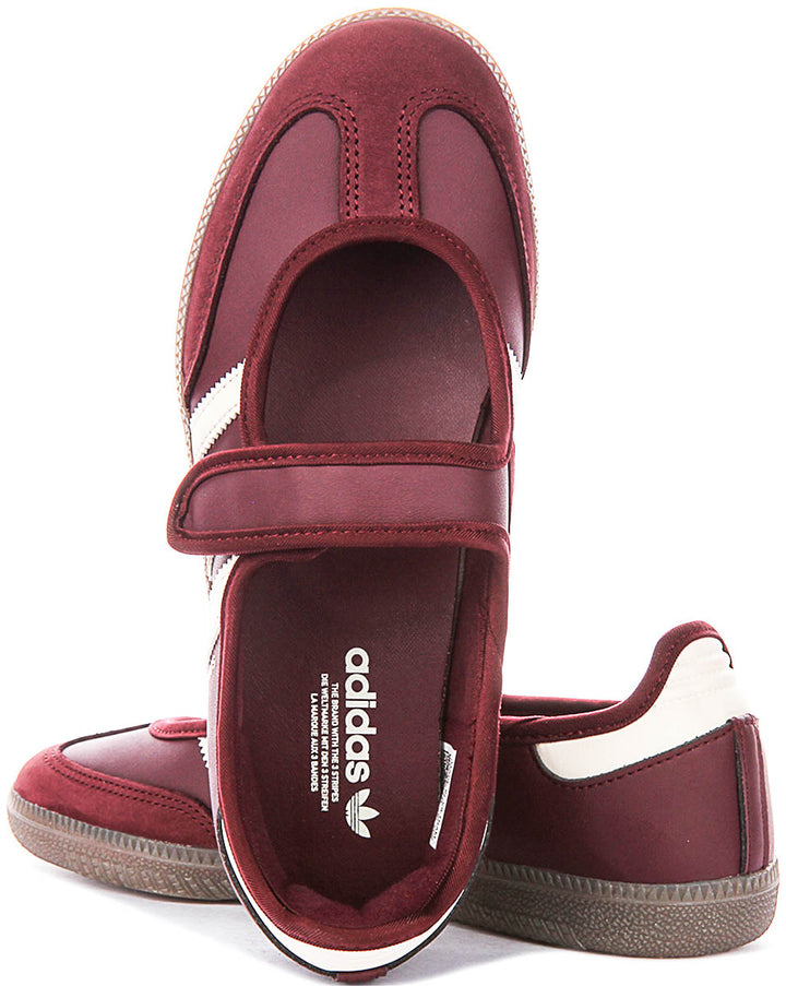 Adidas Samba Jane W In Maroon