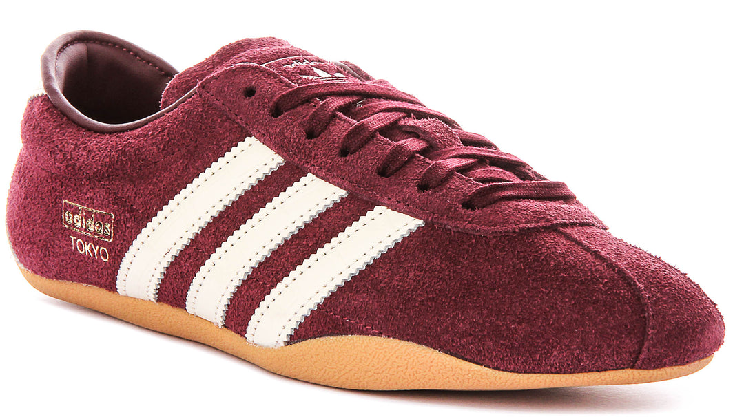 Adidas Tokyo W In Maroon For Women Trainer