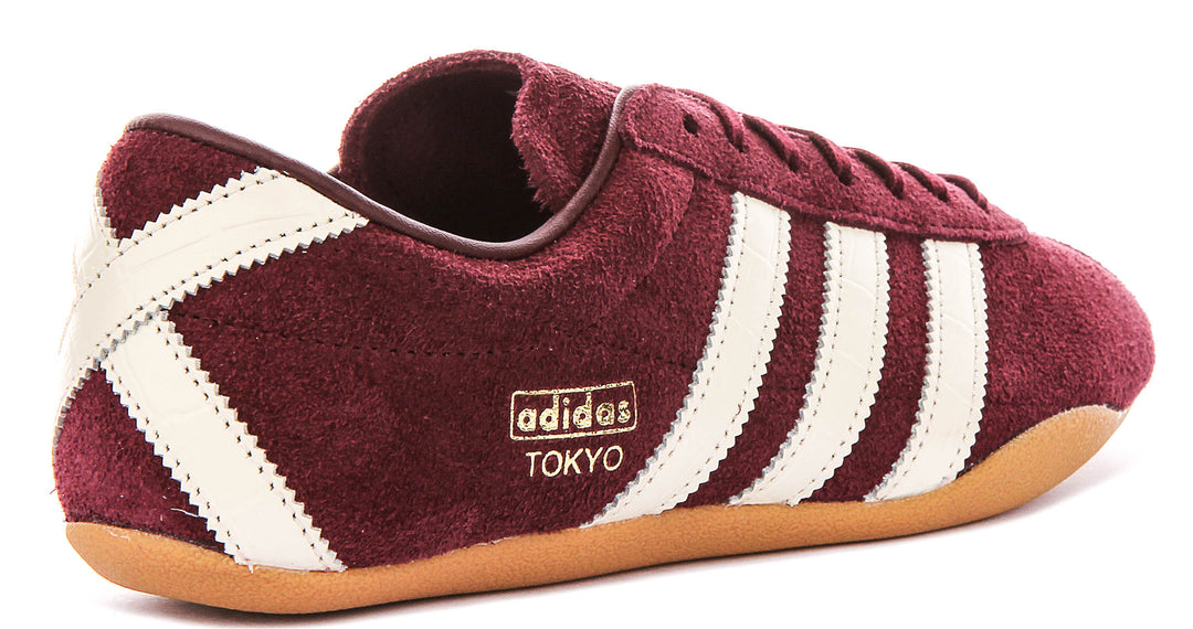 Adidas Tokyo W In Maroon For Women Trainer