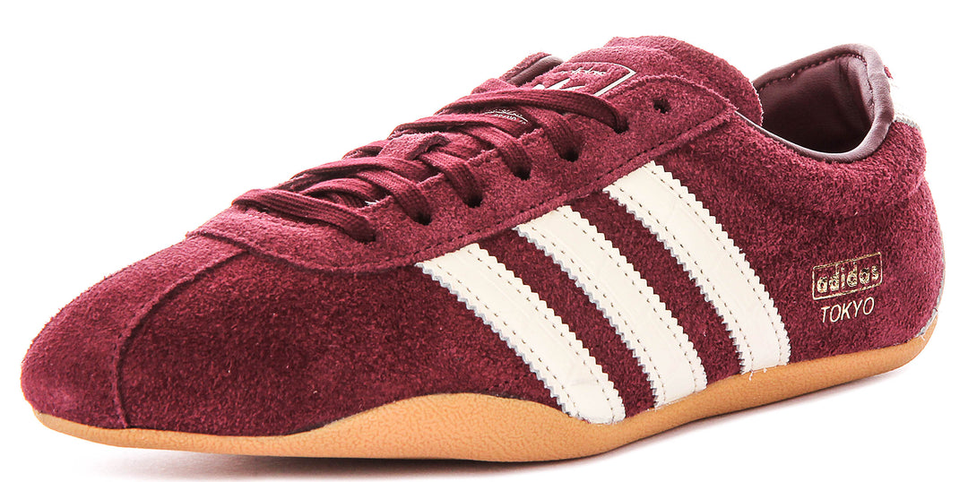 Adidas Tokyo W In Maroon For Women Trainer