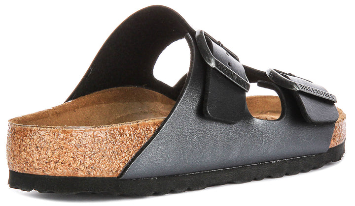 Birkenstock Arizona BS In Metal Black | Regular Fit