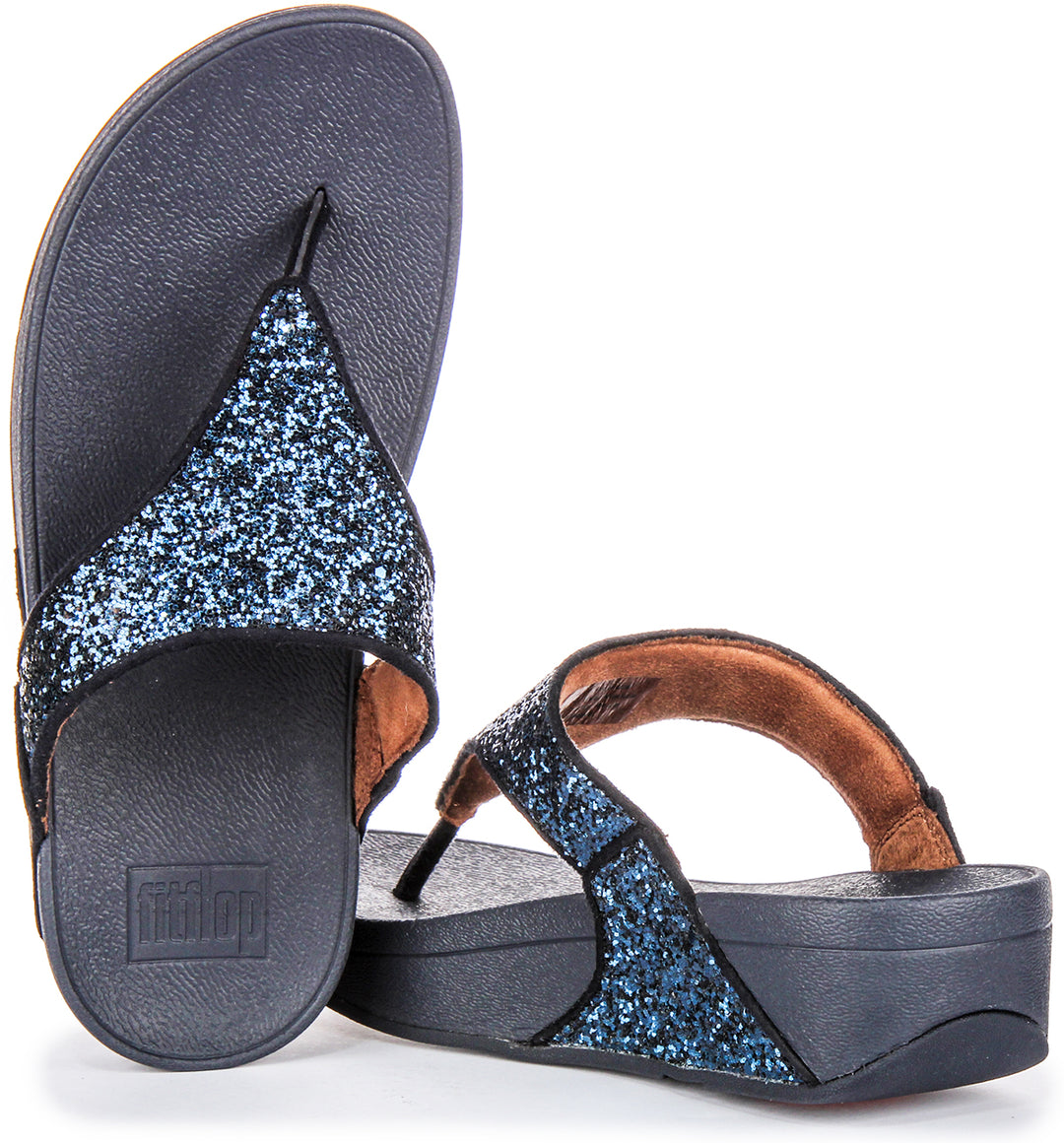 Fitflop Lulu Glitter In Midnight For Women