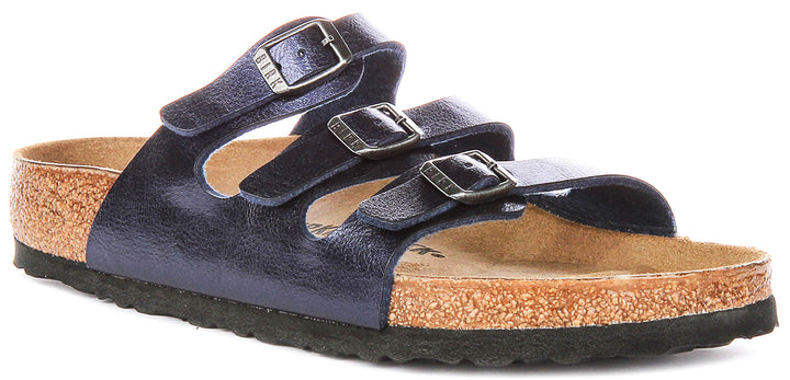 Birkenstock Florida Bs In Midnight For Unisex