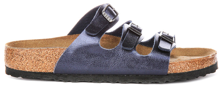 Birkenstock Florida Bs In Midnight For Unisex