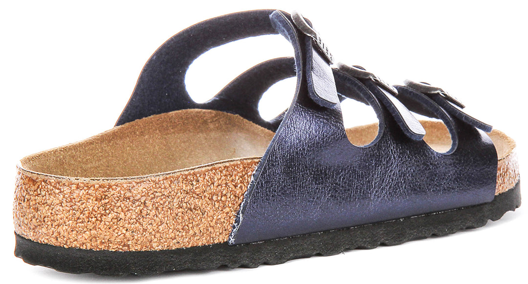 Birkenstock Florida Bs In Midnight For Unisex