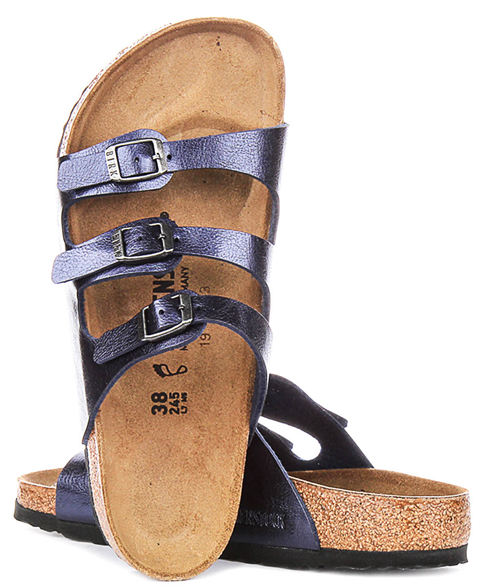Birkenstock Florida Bs In Midnight For Unisex
