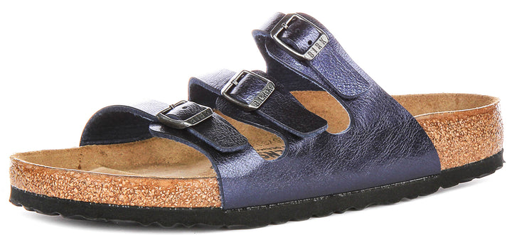 Birkenstock Florida Bs In Midnight For Unisex