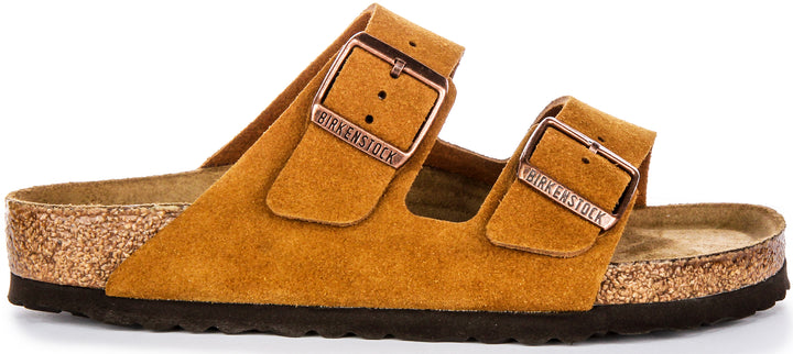 Birkenstock Arizona Soft Footbed In Mink | Regular Fit